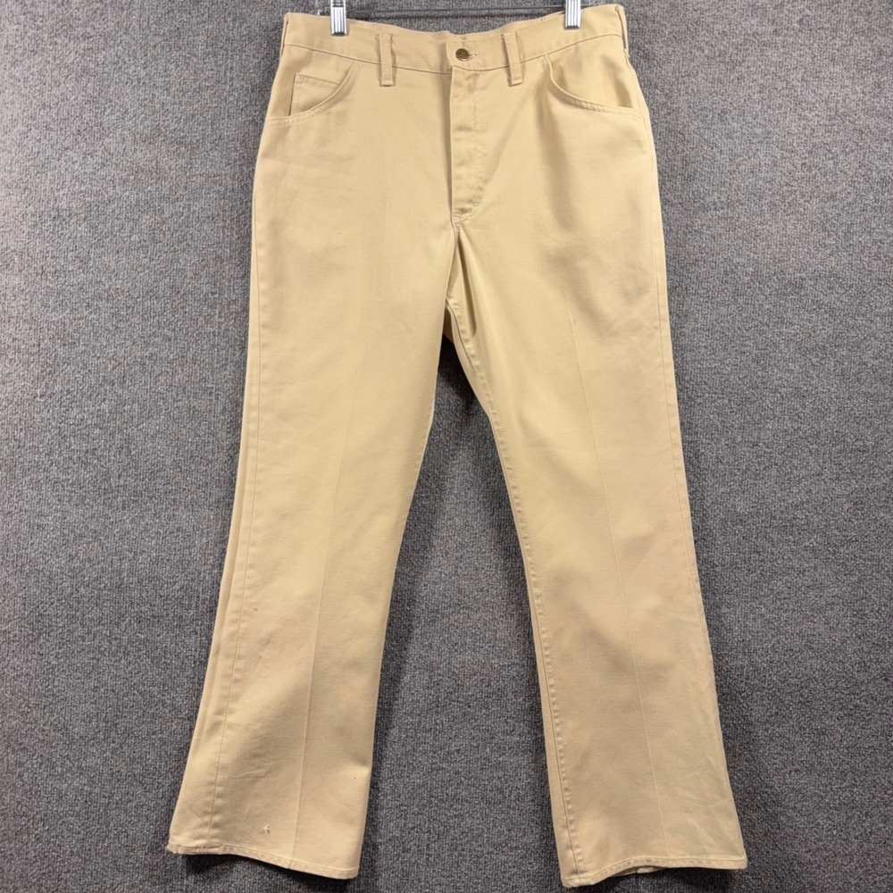 Lee Riders Pants Mens 32x30 Vintage Made in USA Talon 42 Zip 1970s EUC